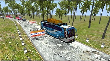 Map Mod Bussid | Speed Breaker Broken Road Map Mod For Bus Simulator Indonesia | Speed Breaker Map
