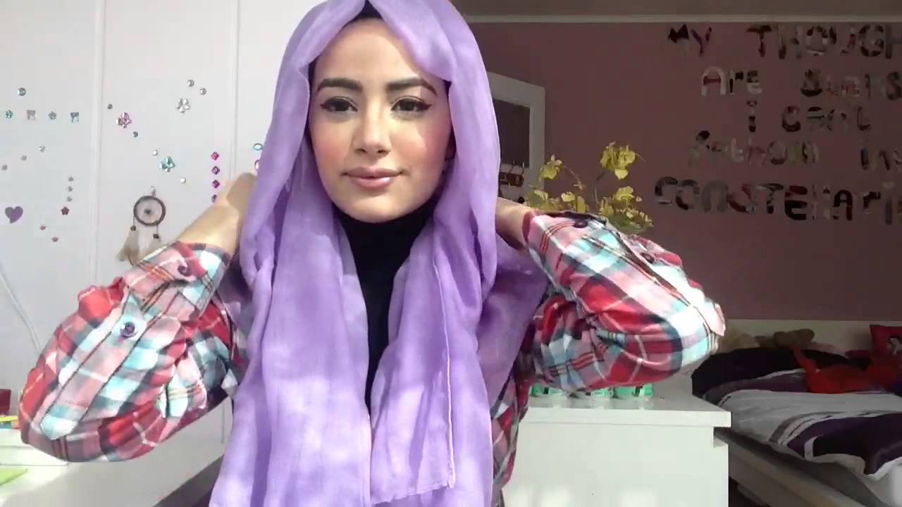 Review & Tutorial 'Vintage Hijab Collection' - YouTube