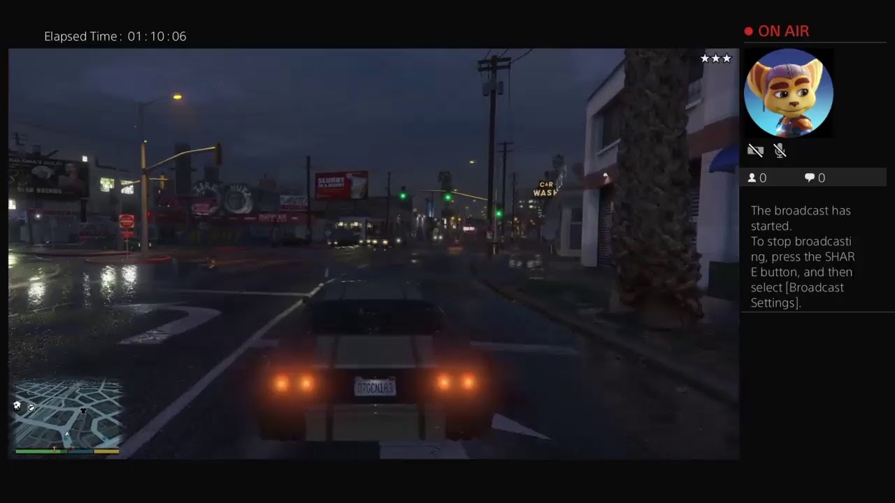 Thepapigfunk live PS4 Broadcast