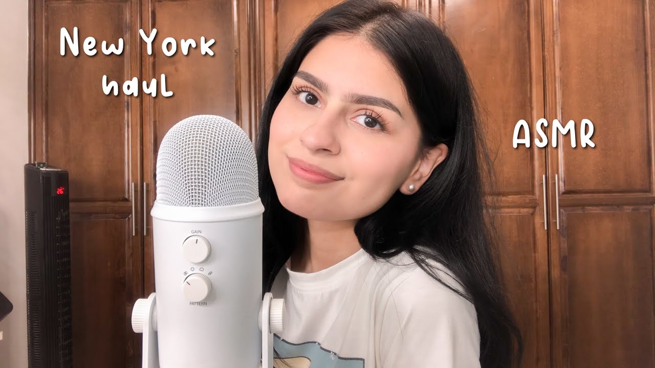 ASMR | mis compras en nueva york *haul* 🗽 (parte 1) ✨