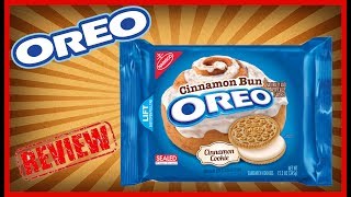 Oreo's Cinnamon Bun Flavored | Food Review-June 21st 2017