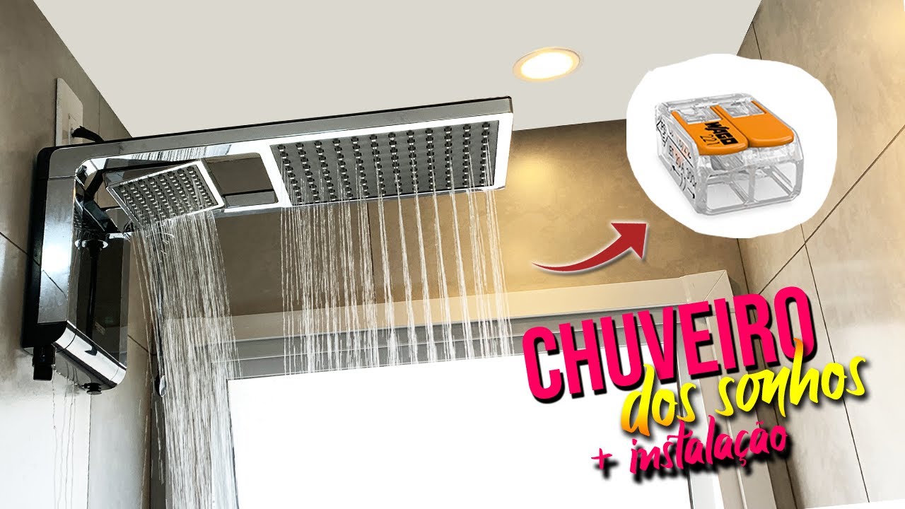INSTALAMOS NOSSO CHUVEIRO - LORENZETTI ACQUA DUO ULTRA - AP 1068 - YouTube