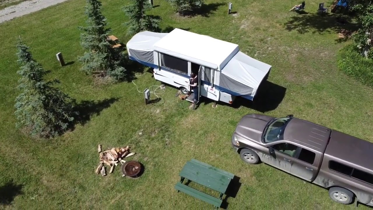 DAY 1 FORT MACLEOD RIVER'S EDGE CAMPGROUND YouTube