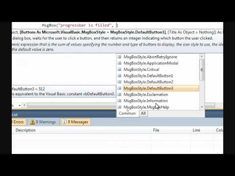 VB.Net 2010 Progress Bar Tutorial - HD