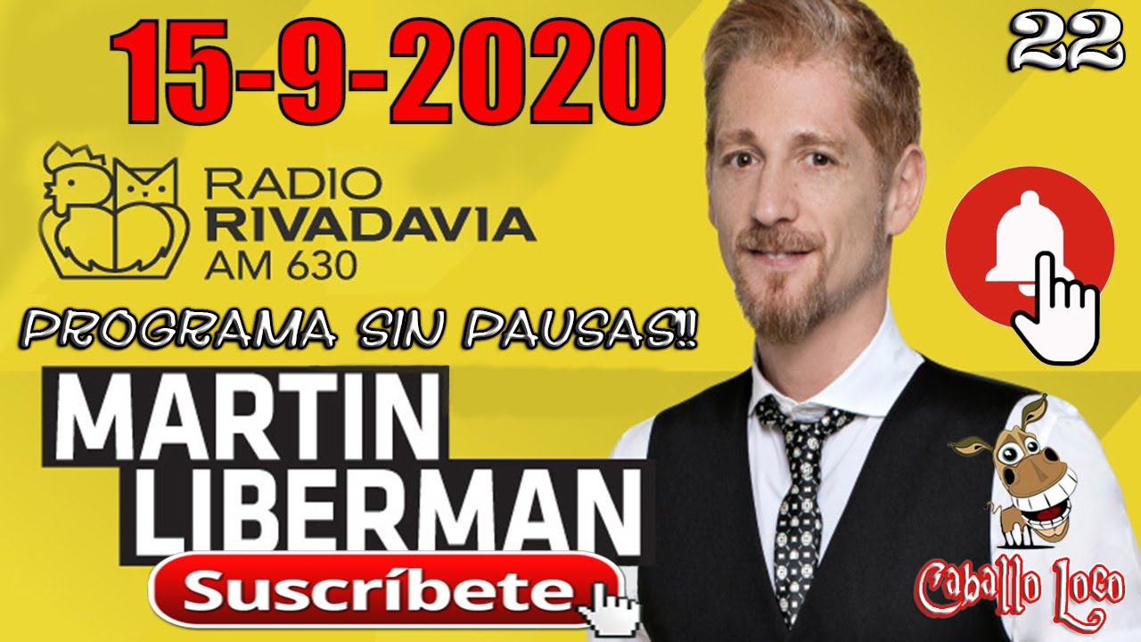 15/9/2020 La Oral Deportiva con Martin Liberman 📻 Radio Rivadavia 📻