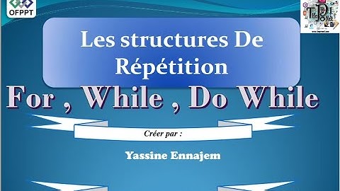 Les Boucles ( for , while , do while ) | Darija
