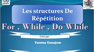 Les Boucles ( for , while , do while ) | Darija