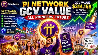 Pi network future GCV Global consensus value $314159. Crypto & GCV Pulse 