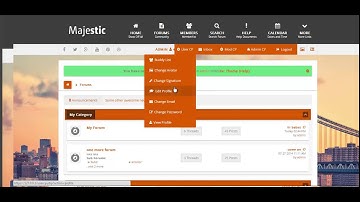 Majestic Premium MyBB Theme - MySkins Studio