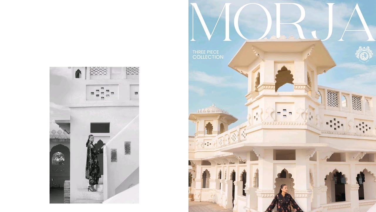 MORJA BY GULL JEE VOL 4 LUXURY EMBROIDERED LAWN COLLECTION 