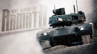 Russian T-14 Armata Main Battle Tank in Action