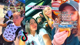 ✨What i eat in a day at Disneyland - TikTok Compilation ✨