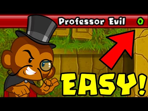 Easily Beat the NEW Professor Evil Challenge... (Bloons TD Battles)