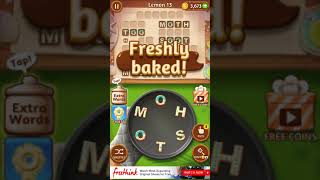 Word Cookies Pastry Chef Lemon Level 13