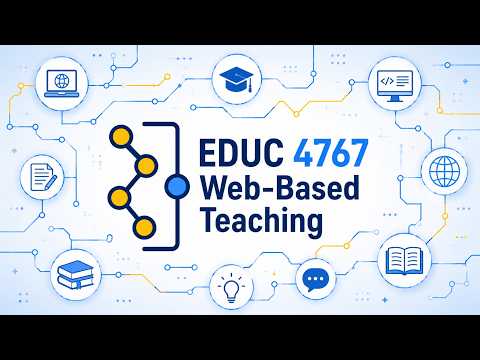 Module 4 - Web-based Resource Development: Overview & Assignment