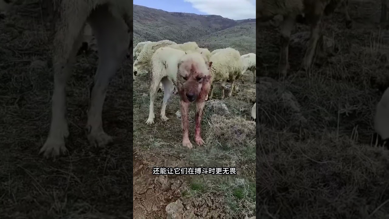 The Kangao dog, armed with thorns, sets out to protect the flock and fight against fierce wolves!