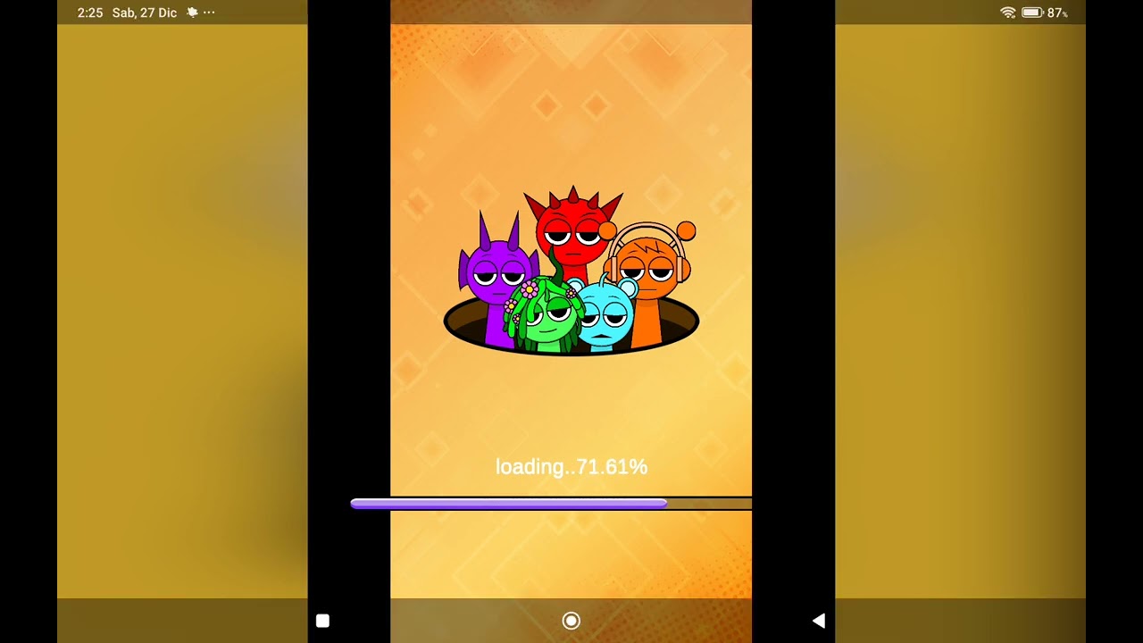 Yo jugando jueguitos de música normal fase dos y Cats