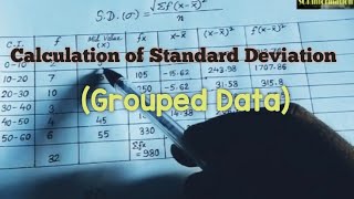 How to Calculate Standard Deviation for Grouped Data