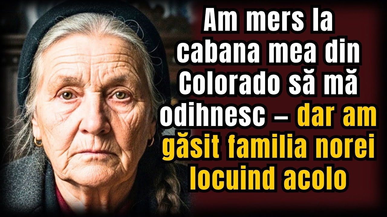 Am mers la cabana mea din Colorado să mă odihnesc — dar am găsit familia norei locuind acolo Povești