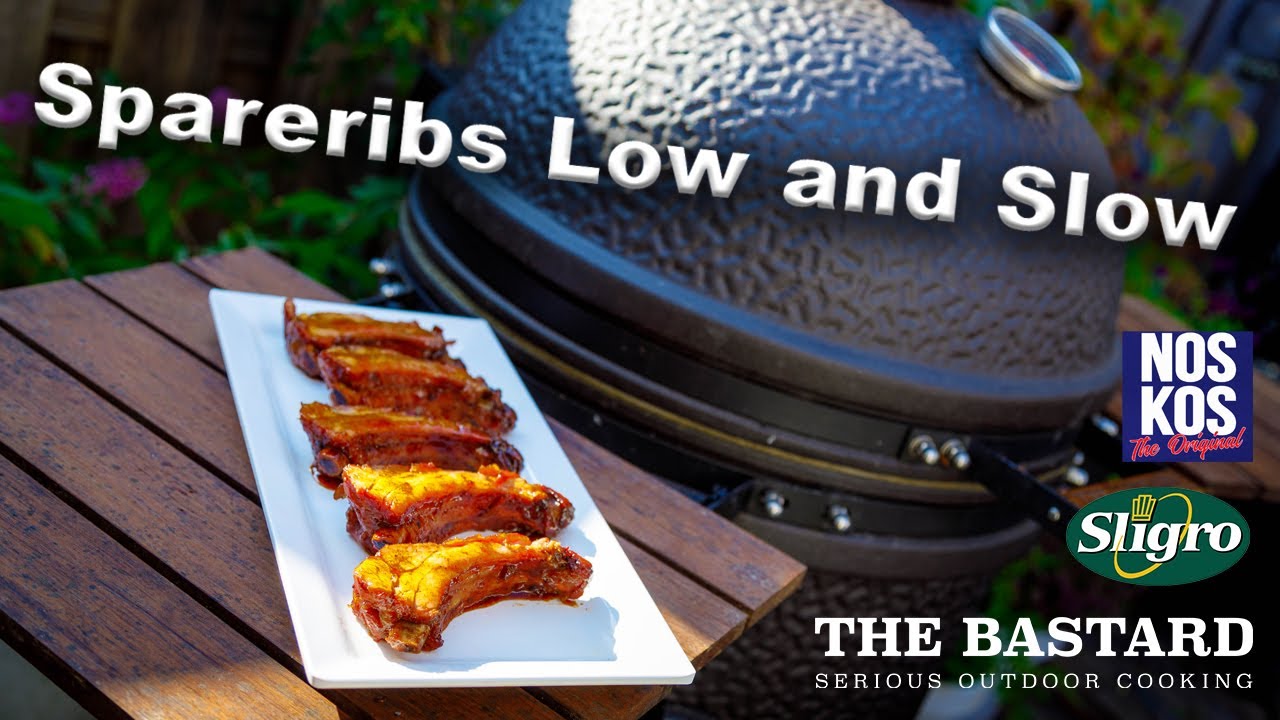 Spareribs Low and Slow op The Bastard