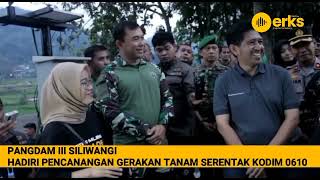 Pangdam III Siliwangi Hadiri Pencanangan Gerakan Tanam Serentak Kodim 0610 screenshot 5