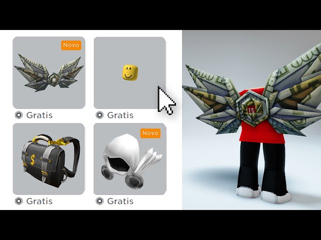 PEGUE ESSES ITENS GRATIS e ganhe a CABEÇA INVISIVEL no ROBLOX