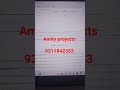 Amity projects, qollab dissertation submission
