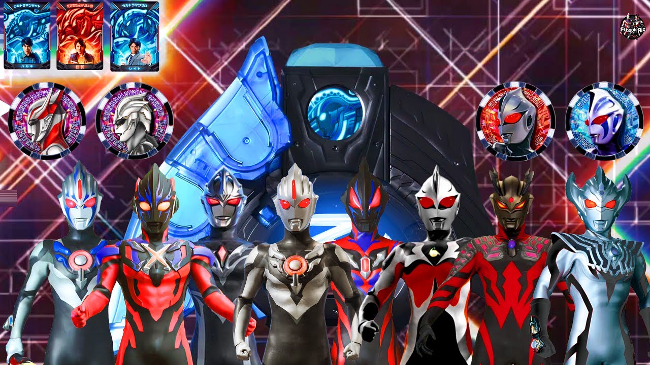 AKU MENCOBA FUSION RAHASIA UNTUK MEMANGGIL PARA DARK ULTRAMAN DAN EVIL ULTRAMAN - Z RISER