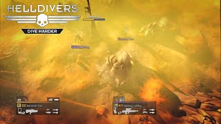 Helldivers - Normal day in Democracy 2