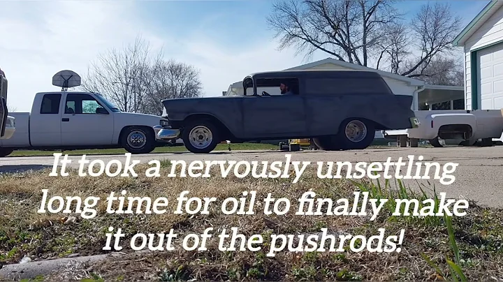 1956 Chevy Delivery Wagon with 5th Gen Camaro Dash swap 6.2 LS and 6L80E