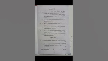 hpu msc physics1st sem question paper of classical mechanics held in (2021)#msc #hpushimla
