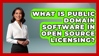What Is Public Domain Software In Open Source Licensing? - AI and Technology Law
