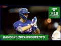 2024 texas rangers prospects who is 1 evan carter or wyatt langford  mlb prospects podcast