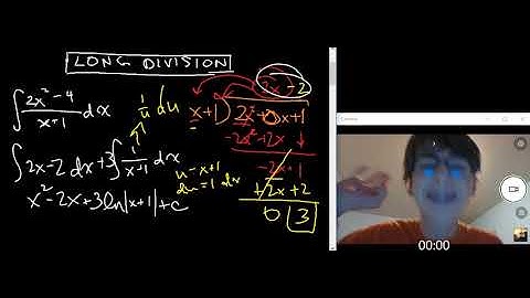 AP Calculus: How to Use Long Division to Evaluate Integrals