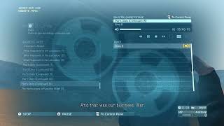 77 Paz's Diary Continued 5   MGSV Tapes