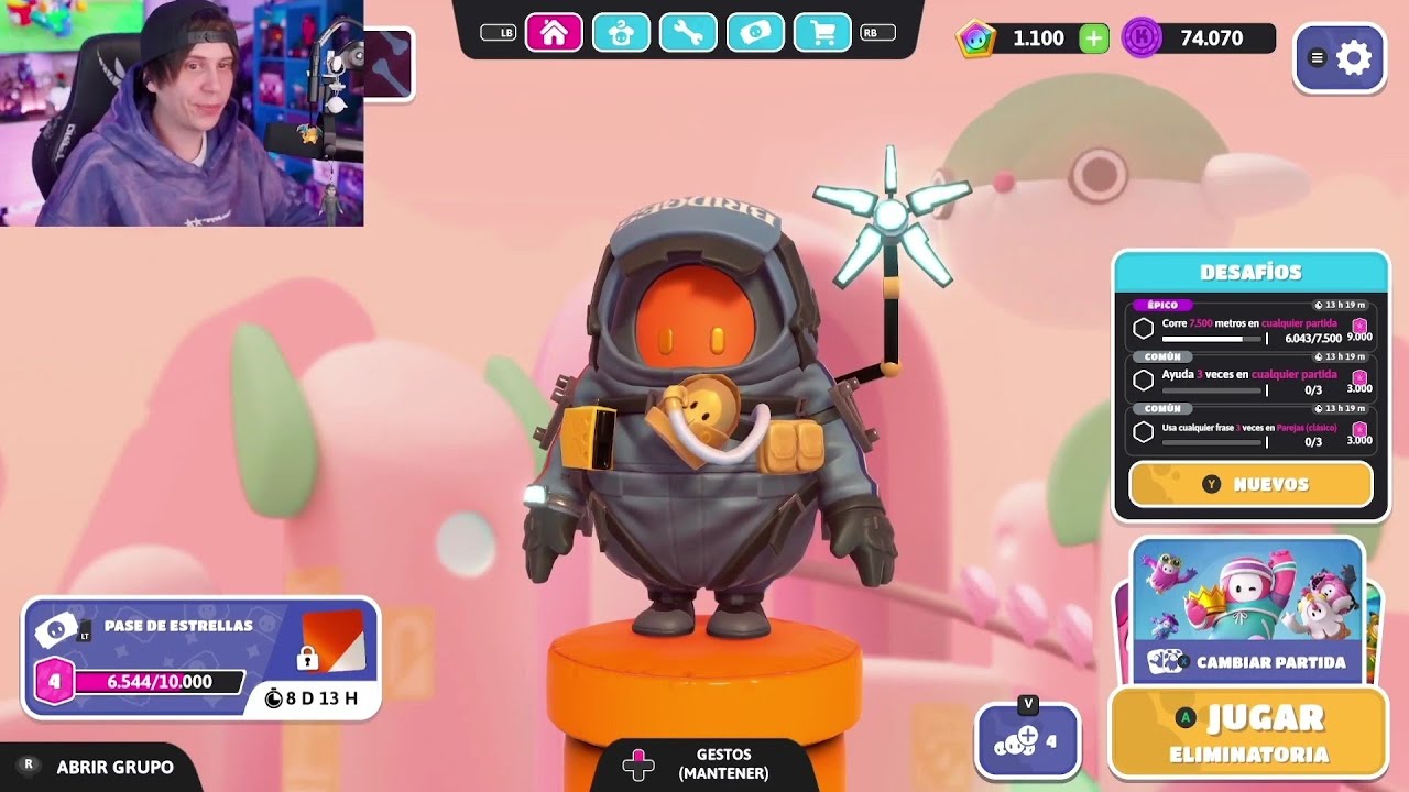 Rubius Juega FALL GUYS en 2025