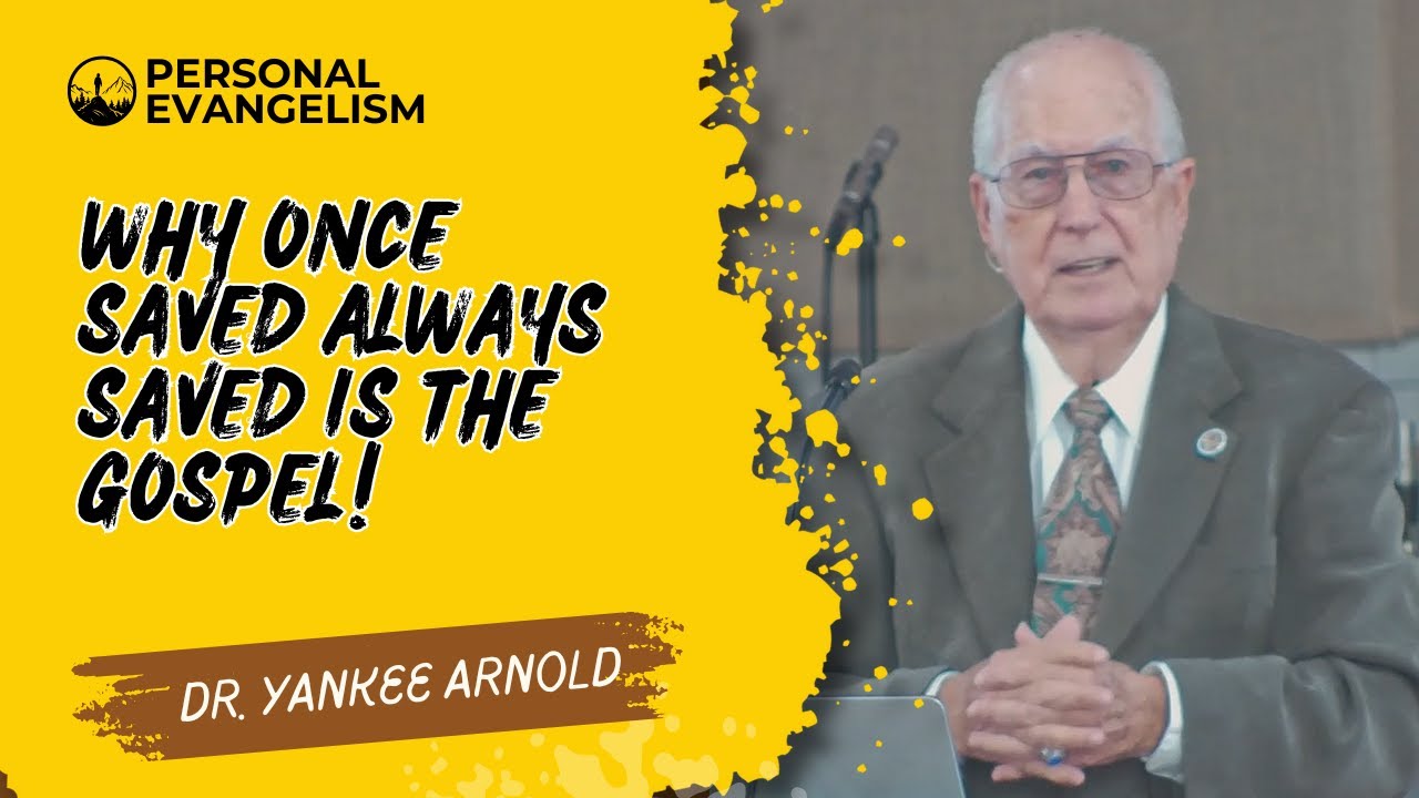 Тот, кто проповедует, что можно потерять спасение, не верит в ЕВАНГЕЛИЕ! | Доктор Ральф Янки Арно...