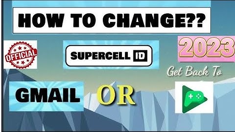How to change Supercell I