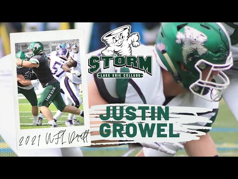 Justin Growel, DE, Lake Erie College | 2021 NFL Draft Zoom Interview