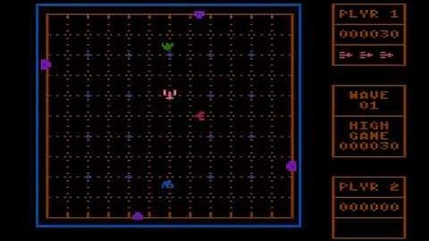 parallax for Atari 8-bit