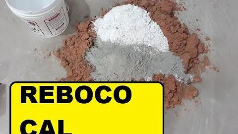 Qual a função do cal na massa?
