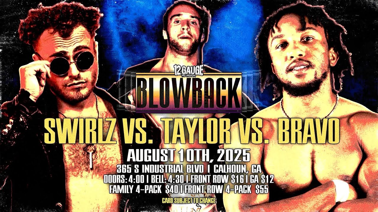 12 Gauge Triple Threat BLOWBACK PROMO 