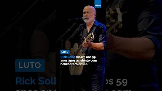 Play video: Rick Sollo morre aos 59 anos após acidente com helicóptero em SC