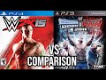 WWE 2K15 PS4 Vs WWE SmackDown Vs Raw 2011 PS3
