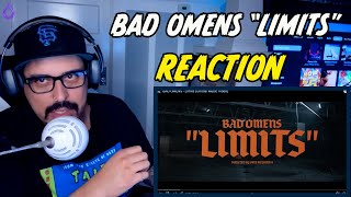Bad Omens - Limits (Official Video) Kriminal Raindrop Reaction