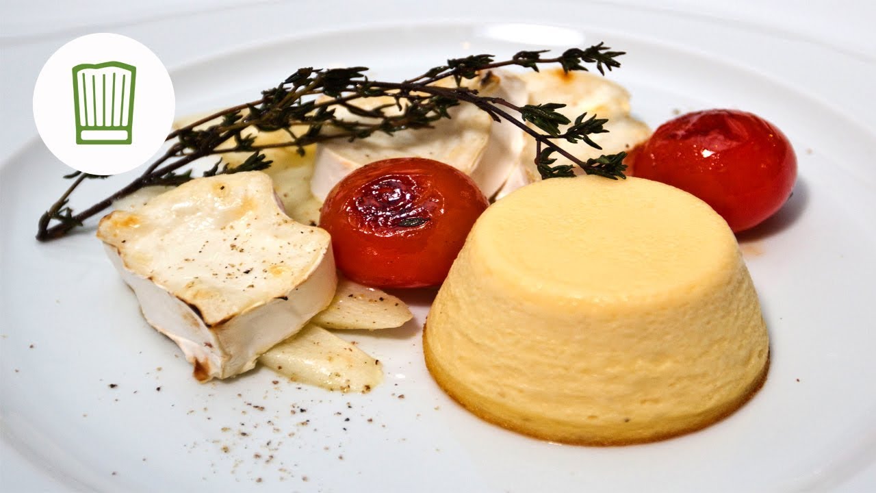 Spargel-Flan mit gratiniertem Ziegenkäse | Chefkoch.de