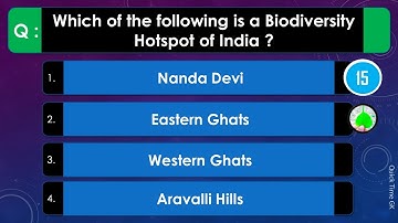 Ecology and Environment Most Important  MCQ | SSC Railway NDA RRB NTPC CGL CHSL
