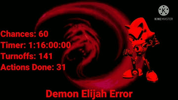 Elijah Error 5 (Part 13)
