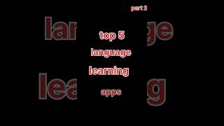 top 5 language learning apps || memrise || language learning || pimsleur || lingq || italki #shorts