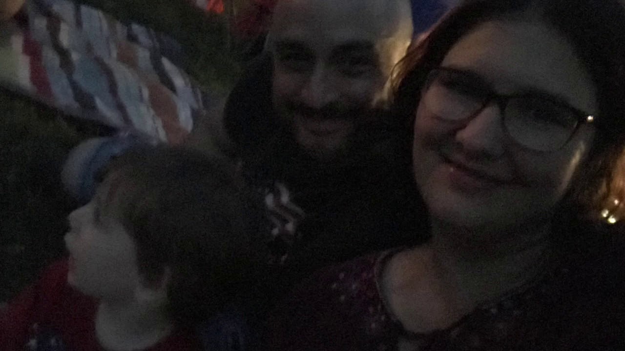 M’s 1st Independence Day with Fireworks - M’s 1st Independence Day with Fireworks
